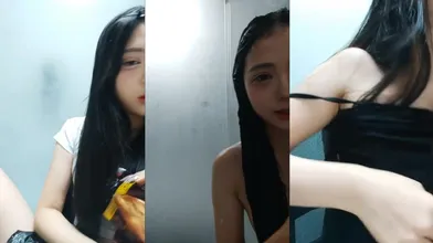 【极品❤️网红女高】高颜值韩国女主播私拍流出 约啪自慰反差玩物 舔食吸茎样子真销魂 狠狠艹穴抽插 (42)