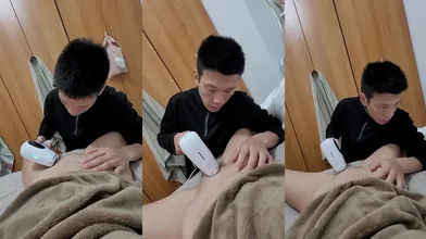 初次除毛毛体验～～