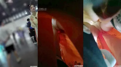 JQY95长抄清秀小姐姐汉服裙底-1080P