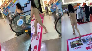 女孩未完成保健品销售任务被传销组织强迫商场裸奔