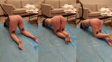 滴蜡后抽掉蜡油第二段