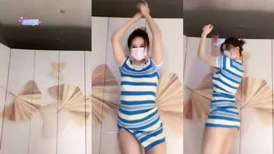 ❣️推荐❣️抖音擦边主播【小阿姨A】会议擦边舞74V，小尺度，微露 (9)
