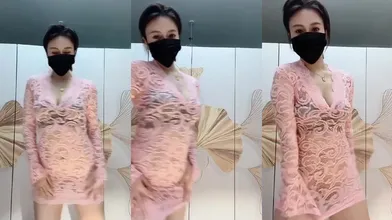 ❣️推荐❣️抖音擦边主播【小阿姨A】会议擦边舞74V，小尺度，微露 (42)