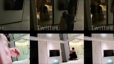 万人求档高门槛梦幻联动，推特顶级绿帽网红大咖联手【绿帽女友 你的大婊姐】私拍，当着男友的面给戴绿帽子 (31)