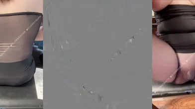 推特肥臀大奶淫妻【在人前羞耻地露出内裤】SVIP付费福利，肛交啪啪人前露出花样多非常牛逼 (13)