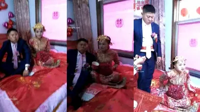 A7504【经典婚闹】新婚闹洞房 恶搞新娘、伴娘 花样多玩的疯第2部 90V (49)