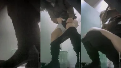 全景厕拍单位女神级美女憋不住粑粑拉裤子 用嘴咬破内裤用力扯破把内裤脱下来后又用脏内裤擦屁股