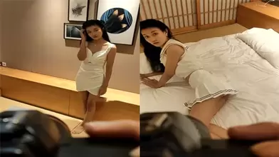 模特写真拍摄丶探花文静小美女