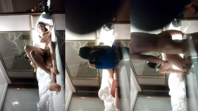 36D大奶骚女带回酒店操逼乳推翘起屁股舔屌新视角后入抽插中场休息搞了两炮