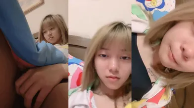 19嫩妹妹妈妈睡在旁边被窝里偷偷玩穴等妈妈睡着大尺度舔假JB揉大奶往骚逼里塞