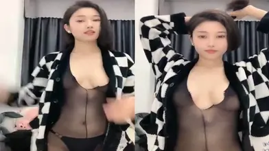 美女模特全程露脸
