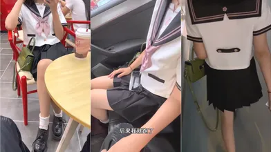 放暑假的极品JK学妹特意给我说她新买了衣服原来是欠操的JK水手服小学妹穿JK服总是那么诱人被操叫的太烧了