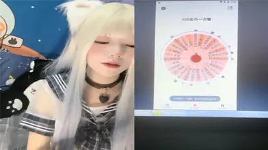 二次元卡哇伊萌妹自慰直播大秀