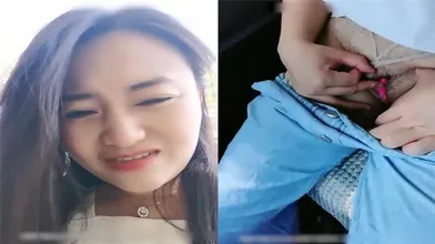坐标天津少妇小B插跳蛋驾校学车_