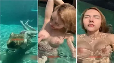 虎牙爆乳主播爆照