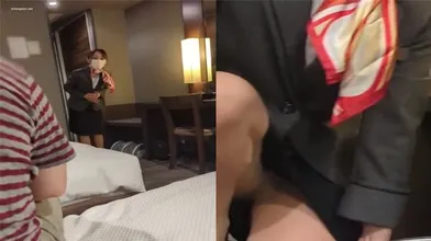 强奸酒店前台美女
