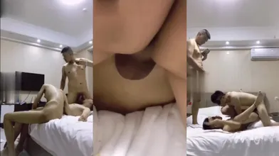网黄山东浩浩,三人行破处18岁长腿骚受,两根鸡巴颜射喂饱说好吃~【下篇】【山东浩浩】
