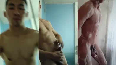 身材超赞的体育生弟弟