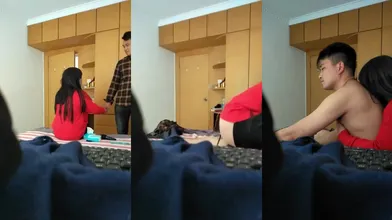 骚货伪娘,勾到不错的肉壮痞直男玩