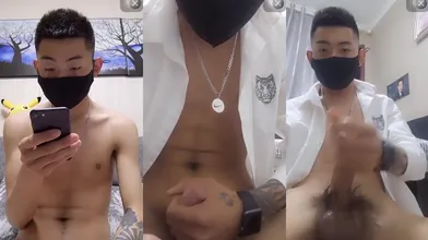 (上) 鲜肉帅哥直播飞机人帅屌大