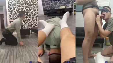 兵痞贱狗跪舔主人棒子 (上,推荐)