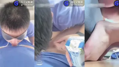 学校勾引直男学弟到楼道天台寻求刺激,调教骚奴带回宿舍酸奶吃鸡无套内射,完整版