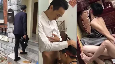 【家庭乱伦】小舅子厨房裸体勾引姐夫