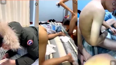 兄弟三人为赚钱直播互操,比谁更持久,只为了买双椰子鞋