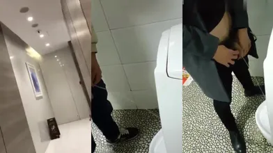(推荐) 厕所偷拍帅哥