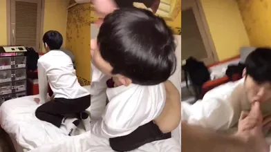 【上】调教小西装奶狗 长这么帅 就喜欢被男人玩～