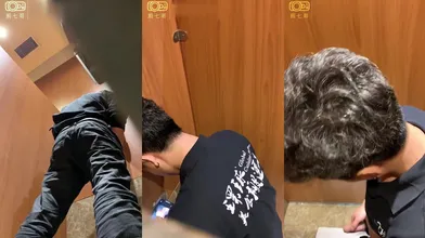 偷拍火锅店帅气小哥哥鸡巴喷很远