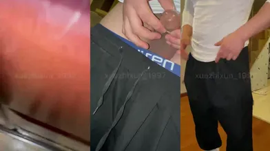 便利受最新勾引直男视频,直男被调戏硬邦邦还不承认,全程真实对白