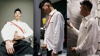 四川小虎杯中射米青,完事拿来品尝舔吃