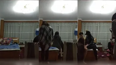 伪娘窝,多个伪娘玩一个直男小哥
