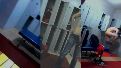 澡堂偷拍肌肉男系列来喽(二)