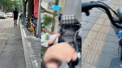 young-m新品户外勾引单车少年,和他聊几句就硬邦邦的,要不要去出租屋,上集