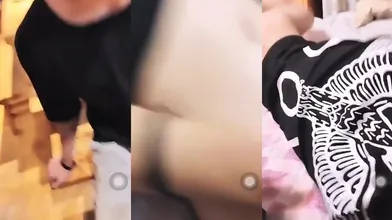 【27分钟完整】一顿火锅,回家一起找妹子草,骗小直男回家,最后被吃鸡巴,舌吻,草屁眼！
