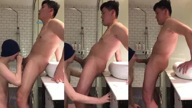 内蒙古巨根猛男,满满精液射进嘴里