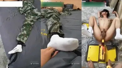 天菜网红大学生军训被调教插