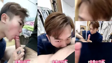 七公子超爽演示,湿润舌头舔大鸡巴