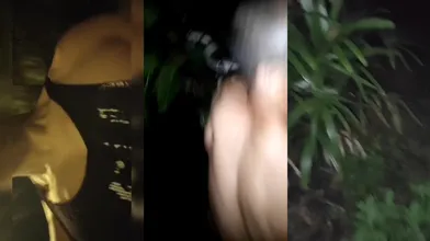 自由鸟系列夜跑偶遇肌肉男 南宁厕所野外轮奸