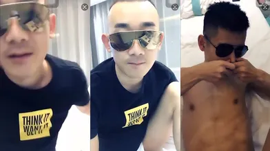 西北君君玩操00后男模,无套抽插翘臀,在嫩菊里内射