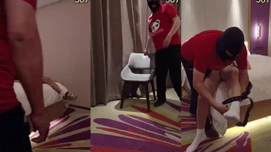 新米虐玩 白袜运动鲜肉直男