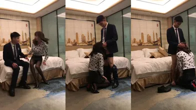 清子姐的正装翘鸟弟