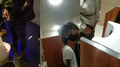 KTV酒吧厕所看直男,超值合集