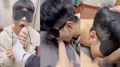 【上集】校园小狼狗操无毛菊弟弟,射超多