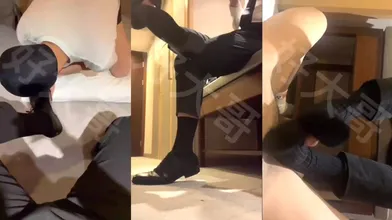 【踩射】馋一个正装帅哥的脚很久了,终于成了我的囊中之物