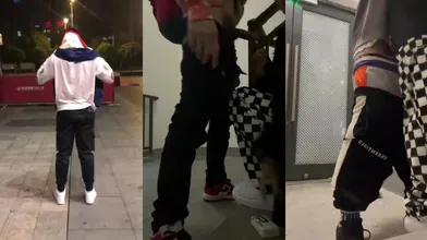 小帅同学在电影院被伪娘勾引