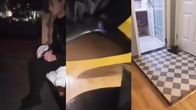 晚上在路边捡到的流浪弟弟 ,带回宾馆洗干净竟然是个小帅哥 ,答应帮他找工作 就跟听话