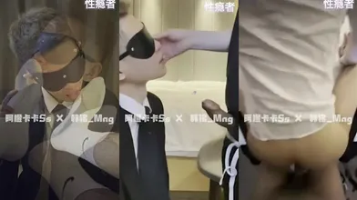 阿橙卡卡调教高颜值韩铭小骚货,正装play白袜调教虐草,无套生插猛操爽射